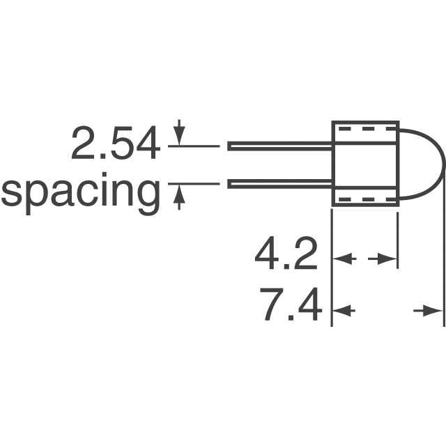 SFH 2505-Z OSRAM Opto (ams OSRAM)  Sensori ottici - Fotodiodi